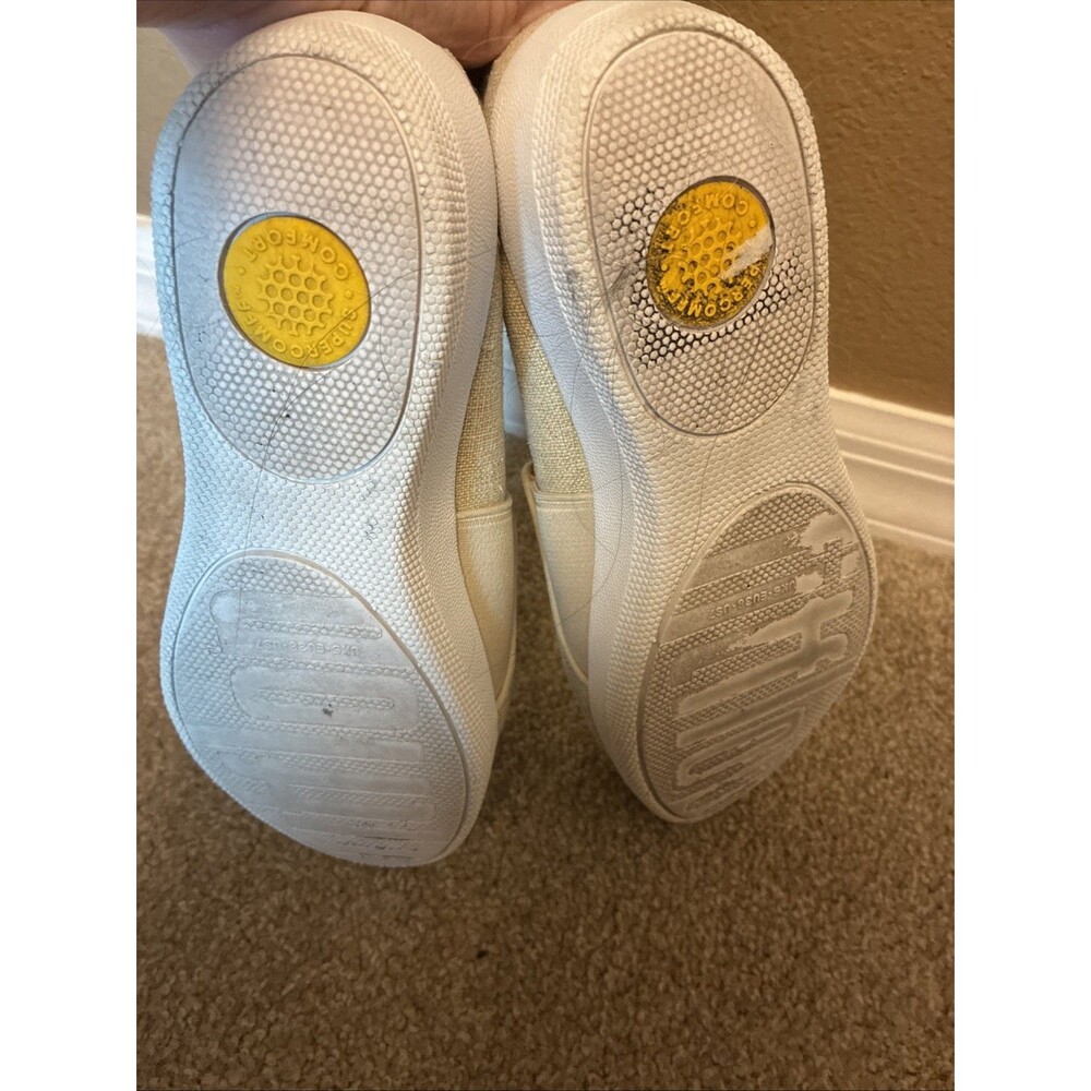 FitFlop Sneakers Slip On Tan Size 7 Comfort Flats - Picture 5 of 6
